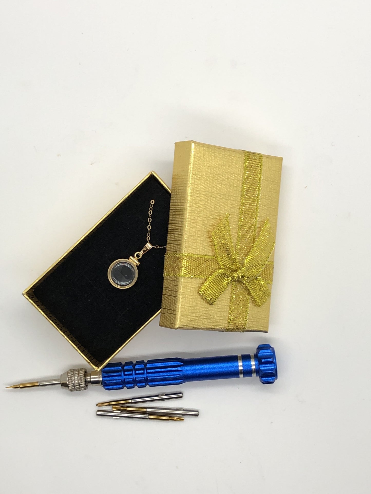 Empty 12.5 mm Handmade 14k Gold Filled Shaker Locket, FREE SCREWDRIVER , waiting for your small treasures