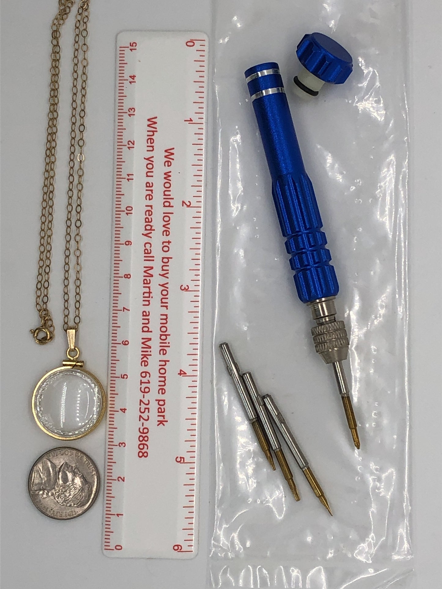 Empty Diamond Edge Handmade 14k gold filled shaker Locket Nickel size w/ FREE screwdriver. Fill it with Treasure. Customizable