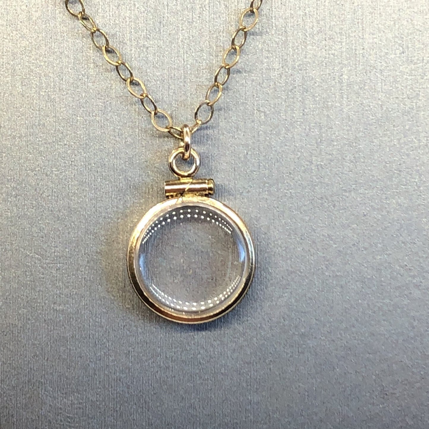 empty 12.5 mm Handmade 14k gold filled shaker locket, FREE SCREWDRIVER INCLUDED , waiting for your small treasures