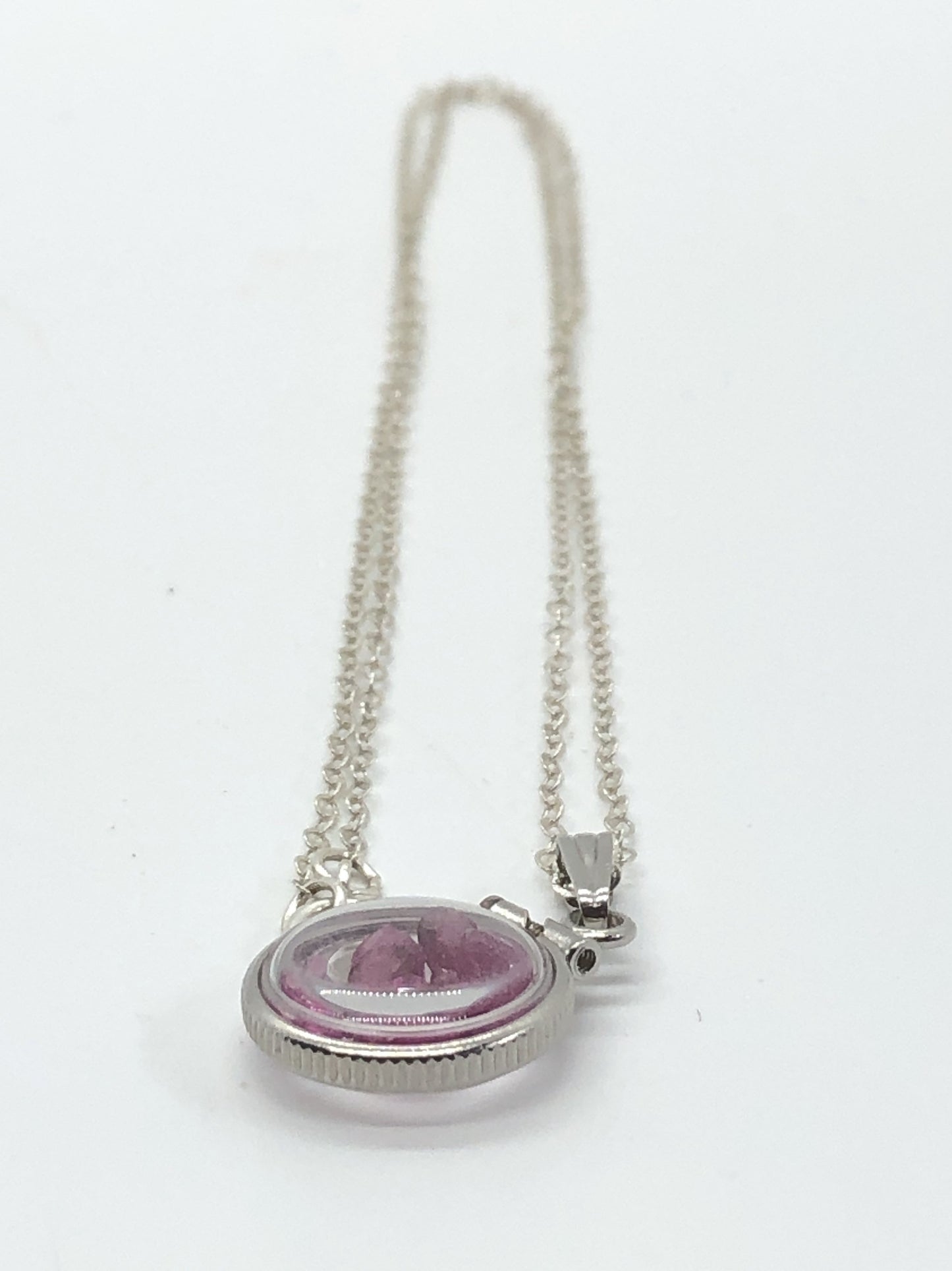 Handmade Ruby Shaker Locket 14k gold filled or silver silver with beautiful July Birthstone, 1.26 TCW
