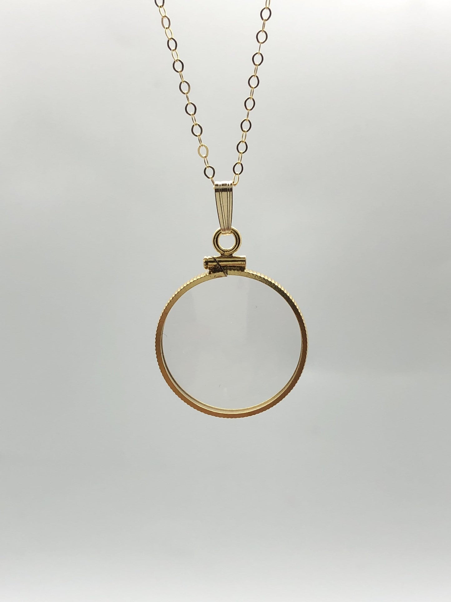 Empty Glass 20mm Handmade 14k gold filled shaker Locket, Ashes, sand, gems, hair, flowers, small treasures