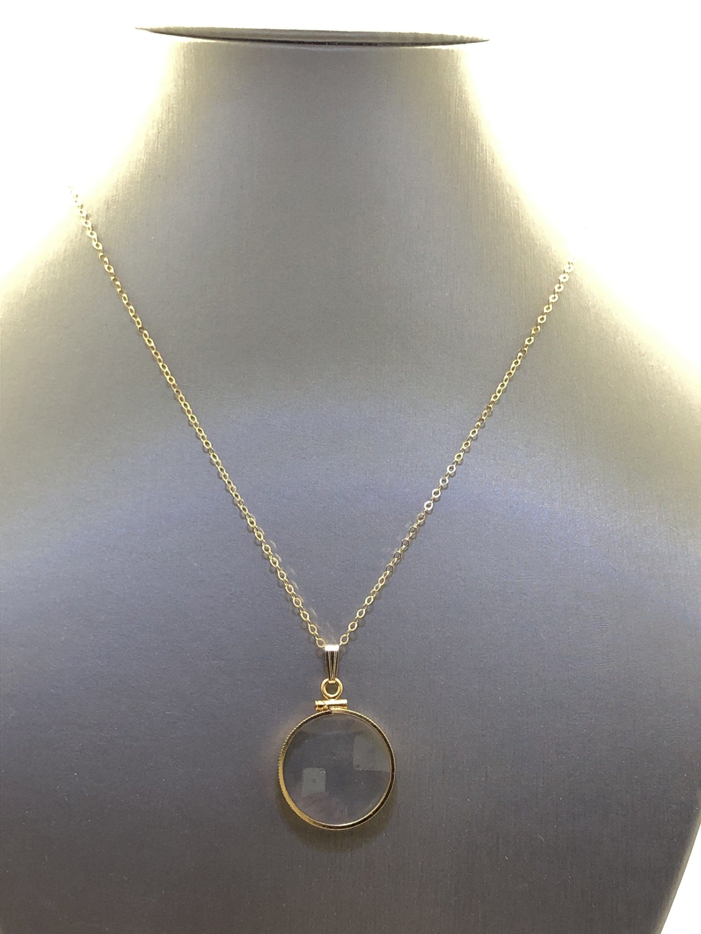 Empty Glass 20mm Handmade 14k gold filled shaker Locket, Ashes, sand, gems, hair, flowers, small treasures