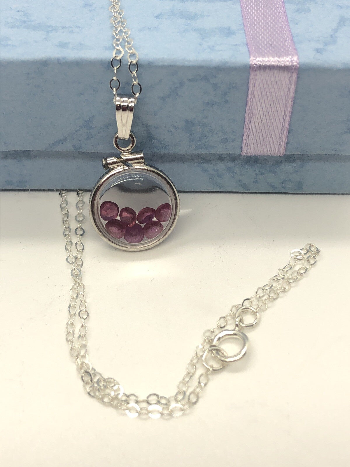Diminutive Mother’s Day gem Shaker Lockets: You choose the locket and the GEMS
