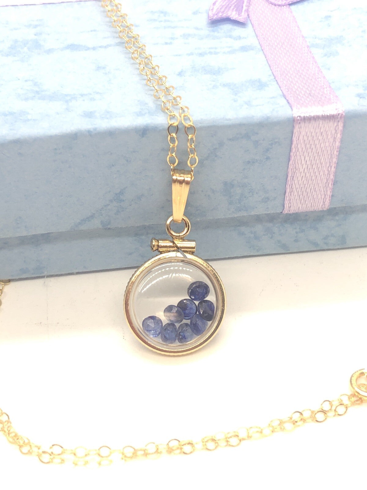 Diminutive Mother’s Day gem Shaker Lockets: You choose the locket and the GEMS
