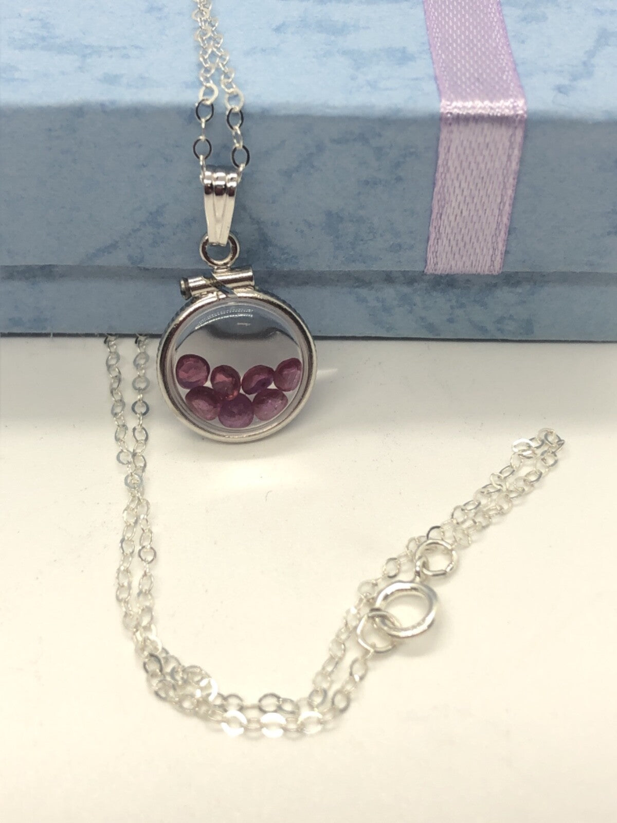 Diminutive Mother’s Day gem Shaker Lockets: You choose the locket and the GEMS