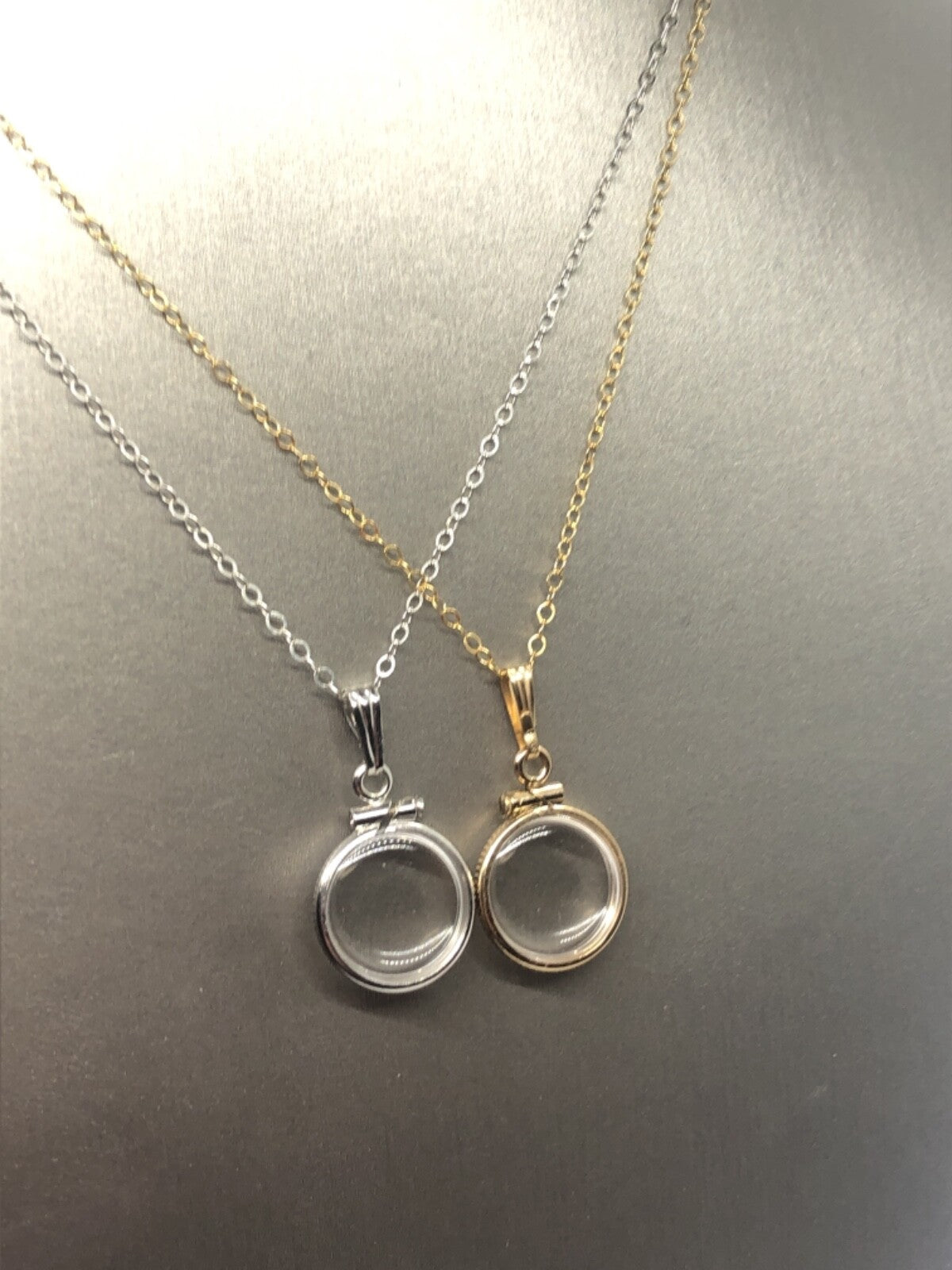 Diminutive Mother’s Day gem Shaker Lockets: You choose the locket and the GEMS