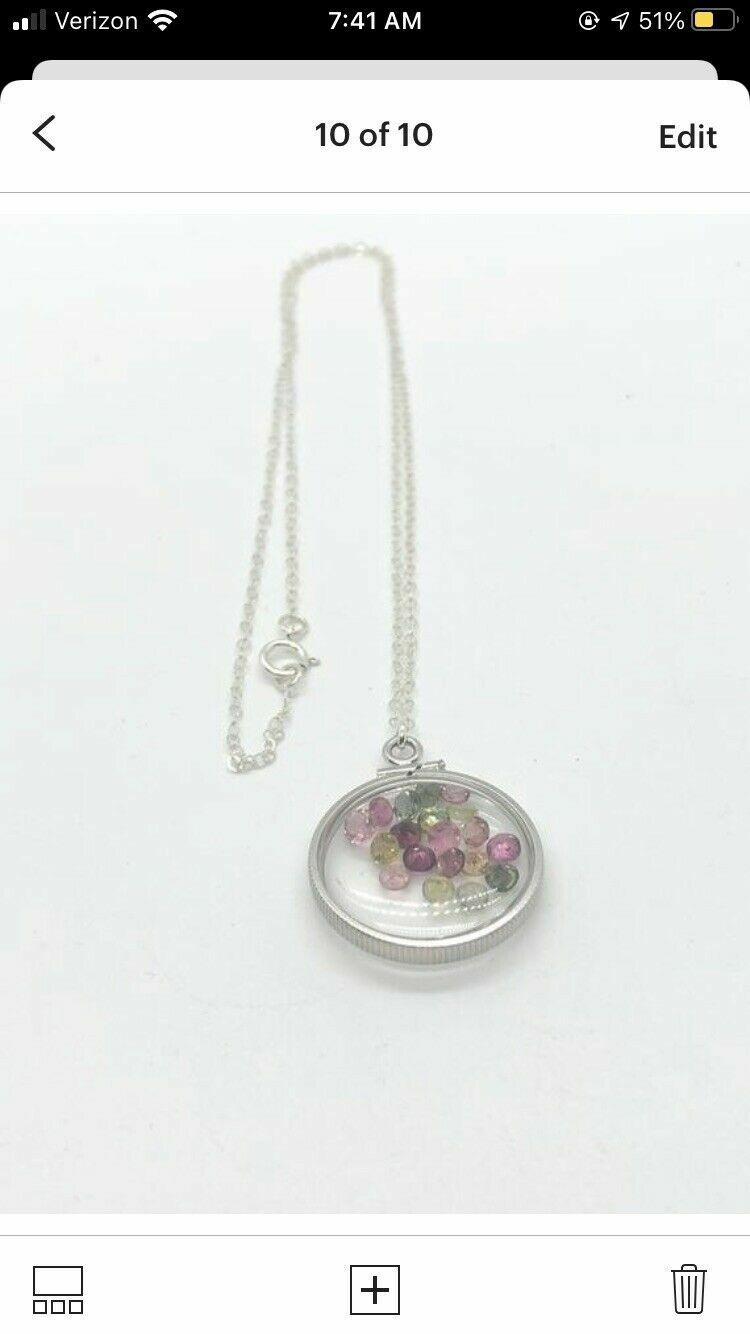 Custom made Mother’s Day Shaker Locket. Choose your own birthstones and Locket