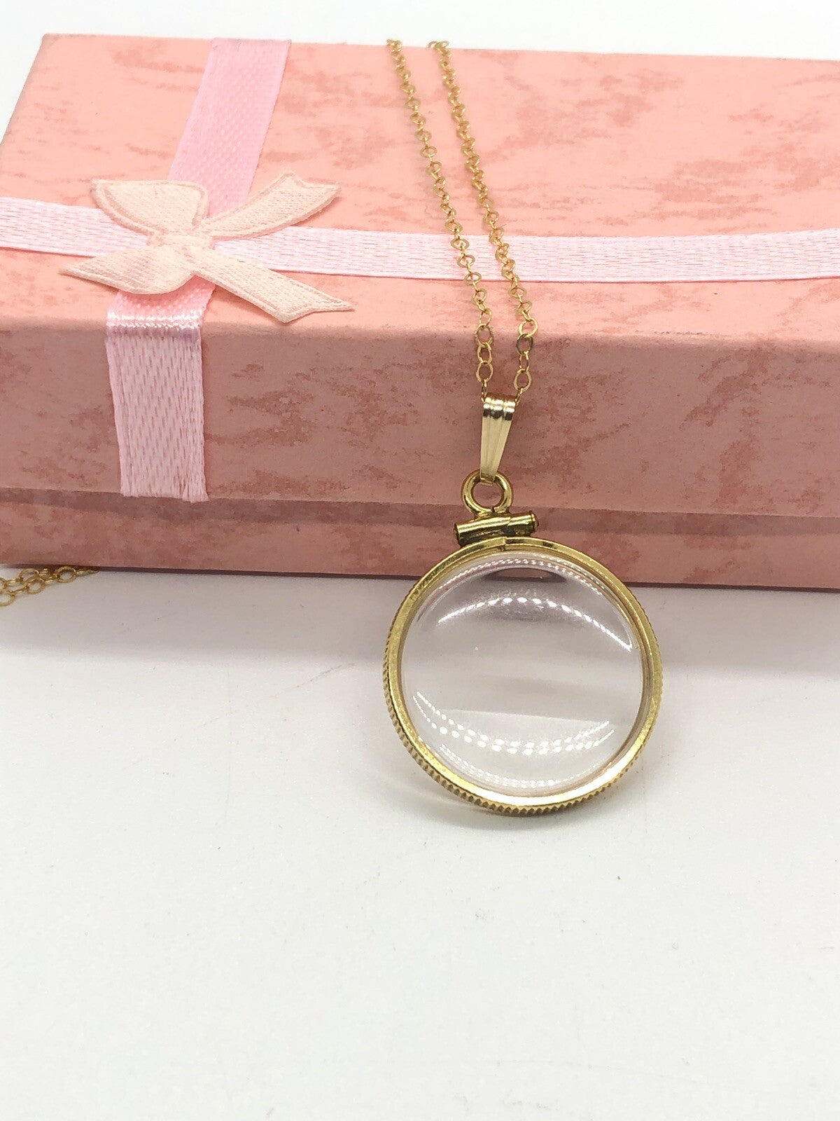 Empty Vintage 12k gold filled Shaker Lockets 50 year old new stock 15, 20 mm