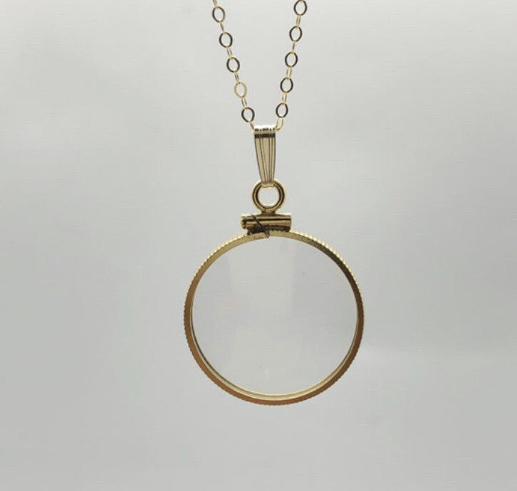 20mm 14k gold filled Shaker Locket, empty ready for gems, treasures, free tool