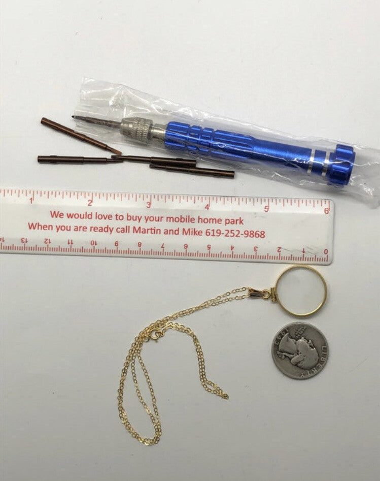 20mm 14k gold filled Shaker Locket, empty ready for gems, treasures, free tool