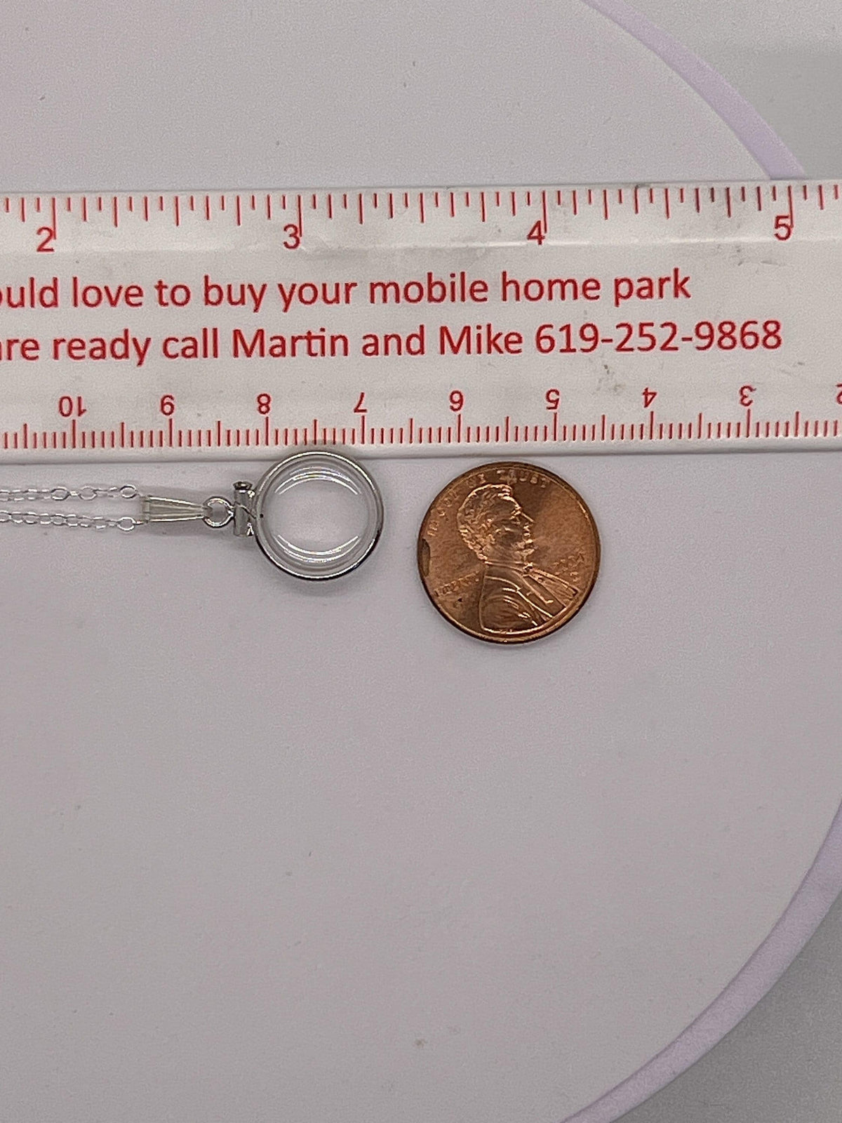 12.5mm Sterling Silver Shaker Locket for Tiny Keepsakes