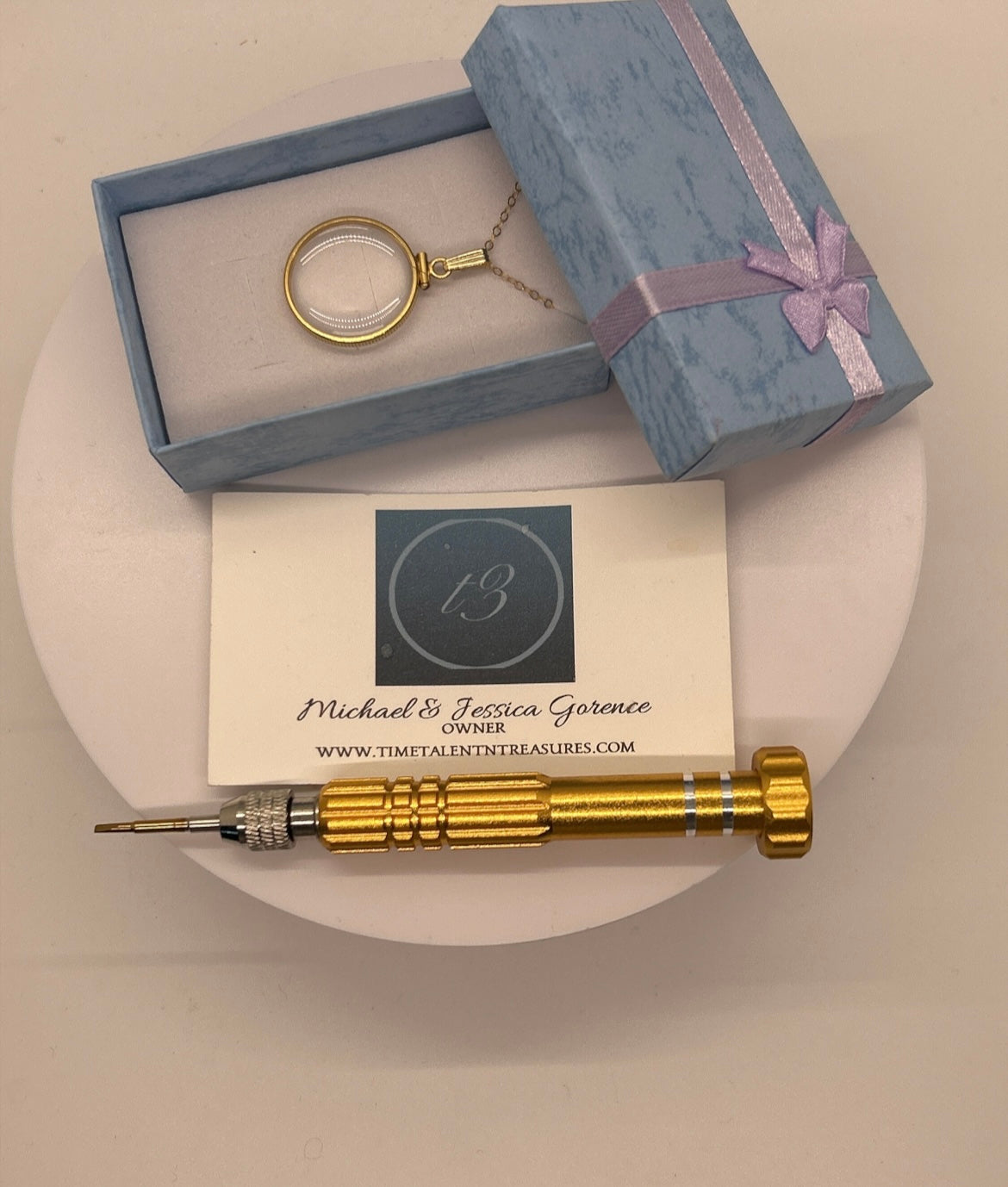 Solid 14k gold large Empty Customizable 21mm Handmade shaker Locket w/ FREE small SCREW DRIVER waiting for your little treasures, with chain