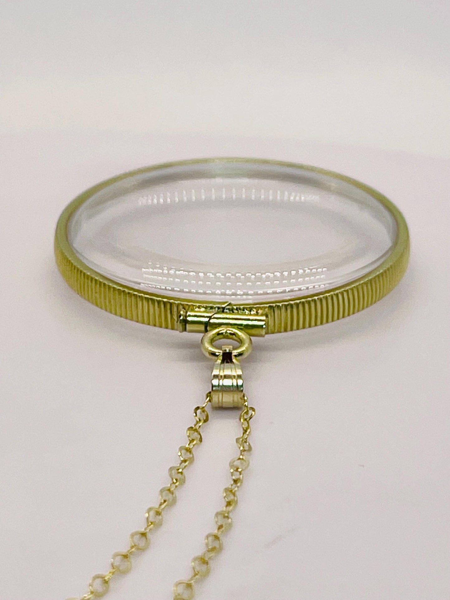 Empty Customizable 32mm Handmade 14k Gold Filled Shaker Locket Necklace w/ Free Screwdriver Waiting For Your Little Treasures
