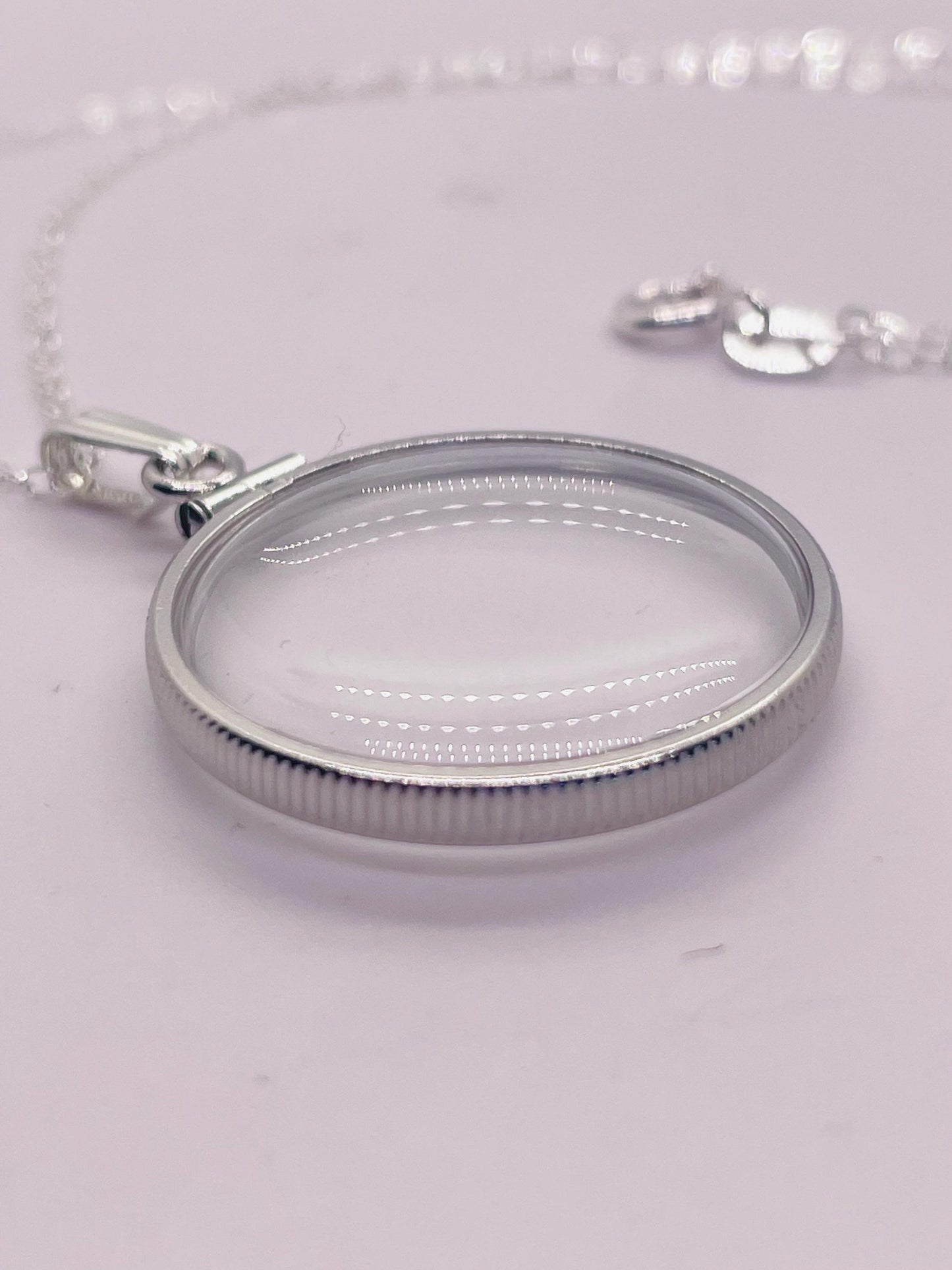 Empty 25mm Sterling Silver Locket | Free small Screwdriver included!