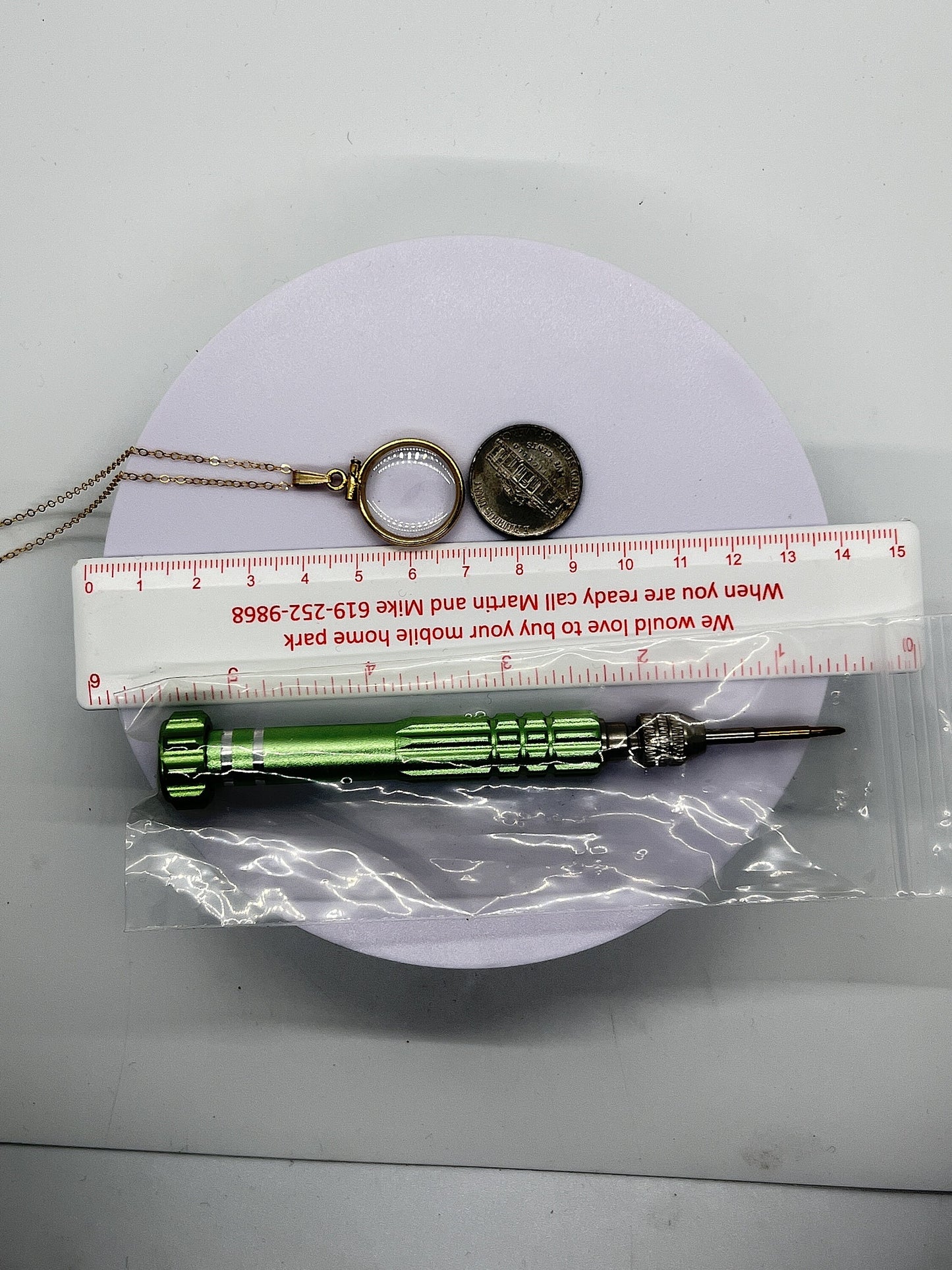 Empty Customizable 19mm Handmade 14k Gold Filled Shaker Locket Necklace w/ Free Screwdriver Waiting For Your Little Treasures
