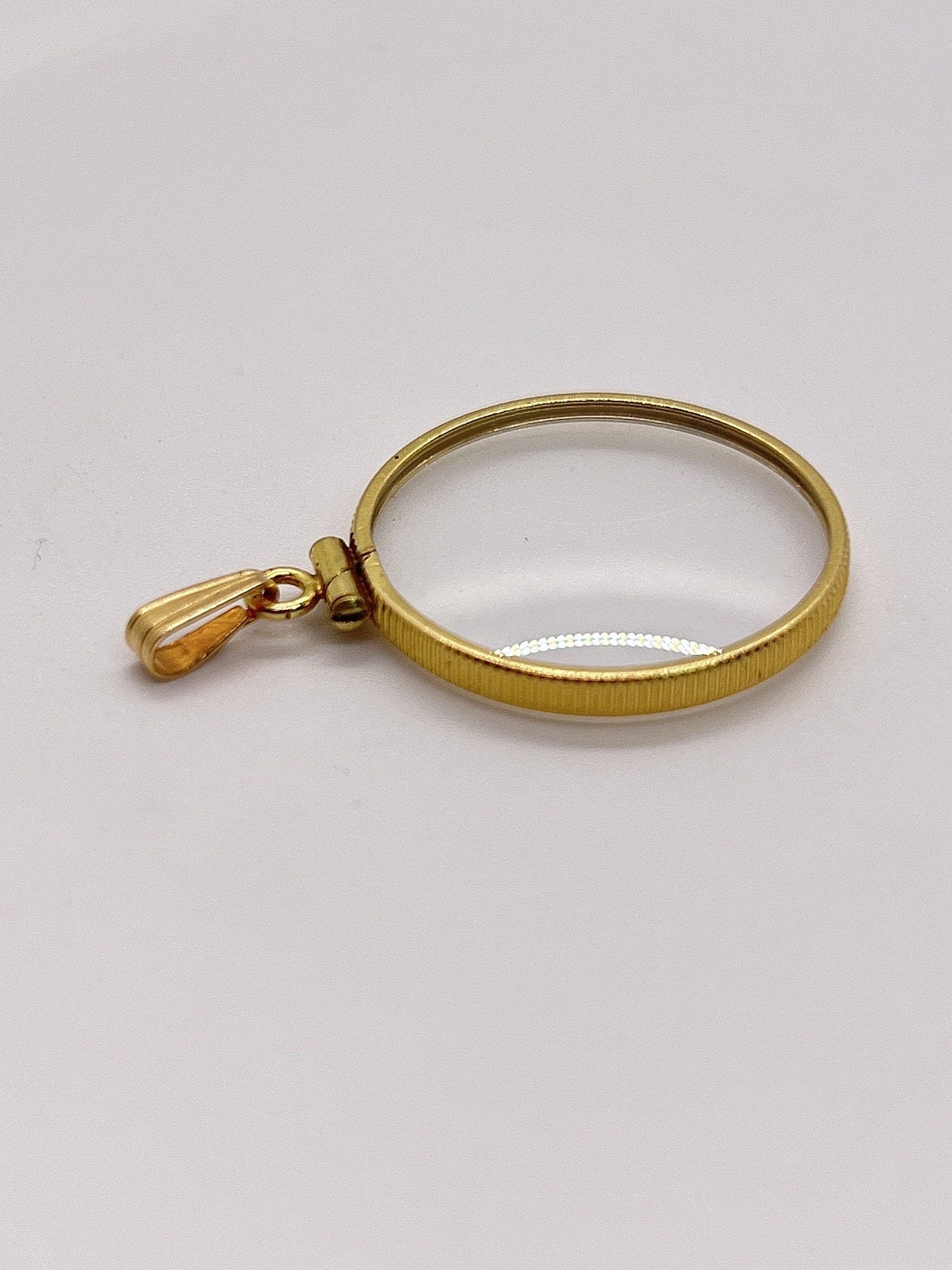 Empty Glass 25mm Handmade 14k gold filled shaker Locket, Ashes, sand, gems, hair, flowers, small treasures