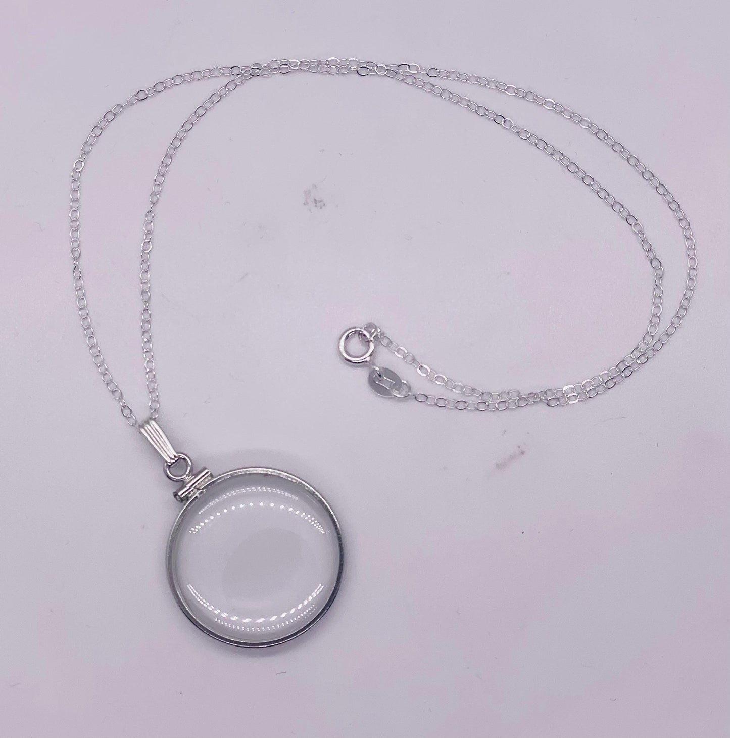 Empty 25mm Sterling Silver Locket | Free small Screwdriver included!