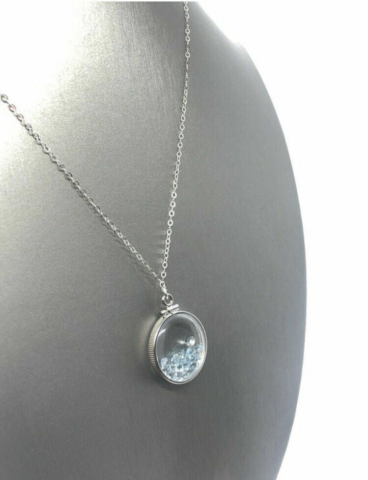 Mother’s Day gem shaker lockets: Topaz, Peridot, Tourmaline, You build option