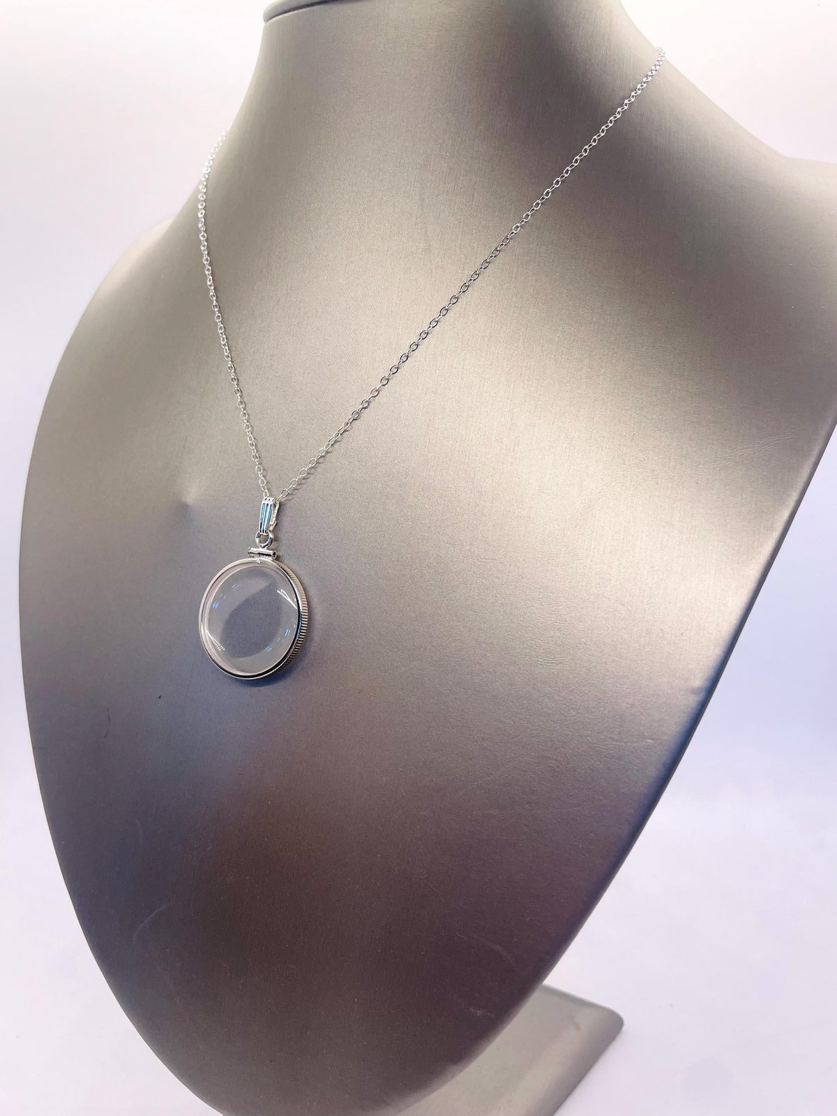 Empty 25mm sterling silver locket | free small screwdriver included!