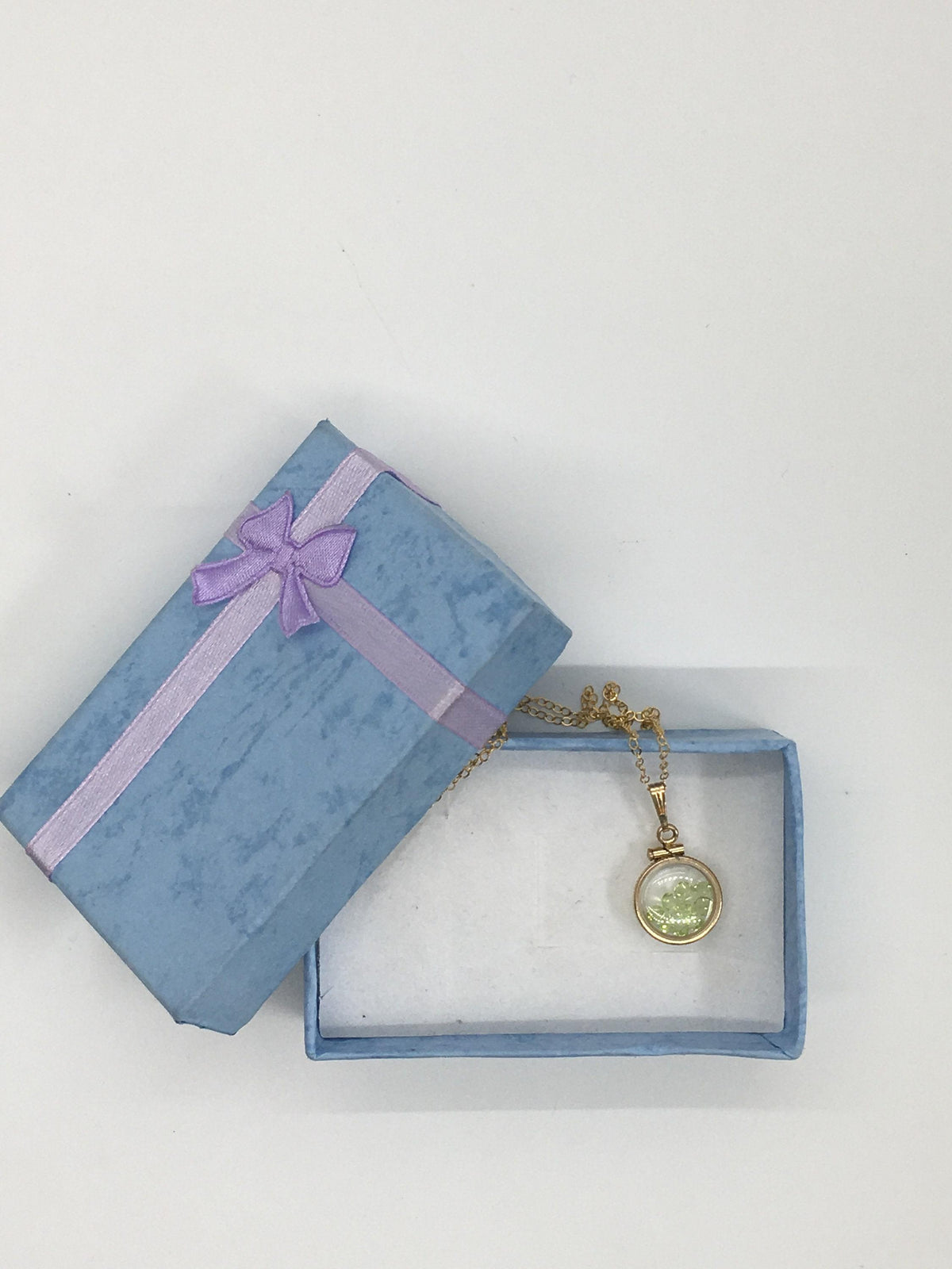 Diminutive handmade peridot shaker locket 14k gold filled or silver with beautiful august birthstone, .9 tcw
