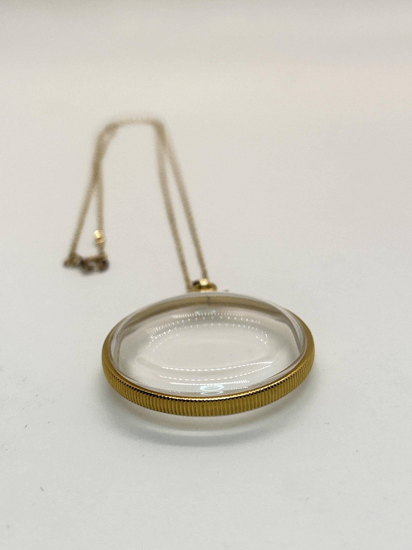 Empty customizable 30 mm handmade 14k gold filled shaker locket necklace w/ free screwdriver waiting for your little treasures