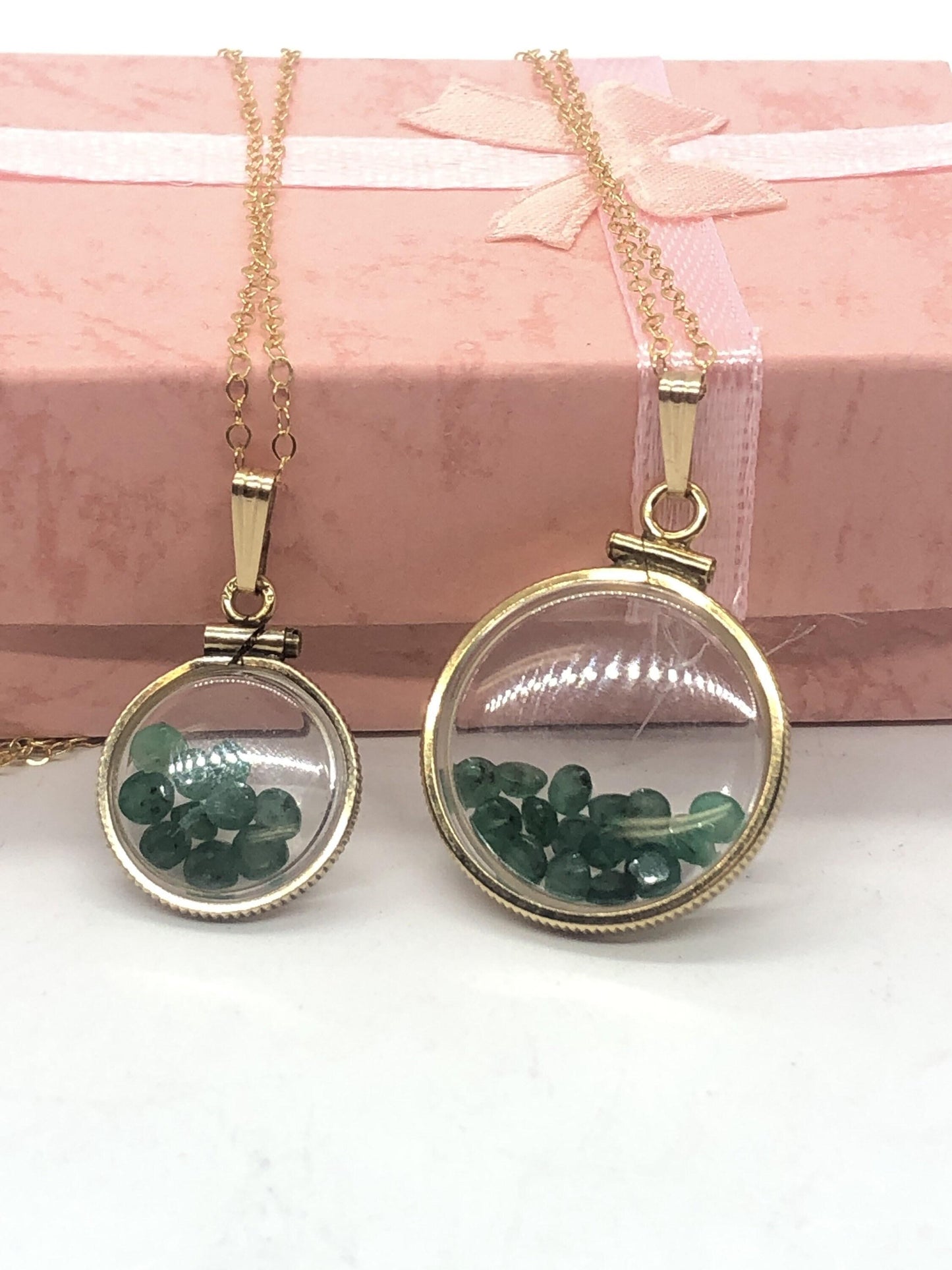 Empty vintage shaker locket 12k gold filled, 50 year old new stock,  20mm or 15 mm limited supply