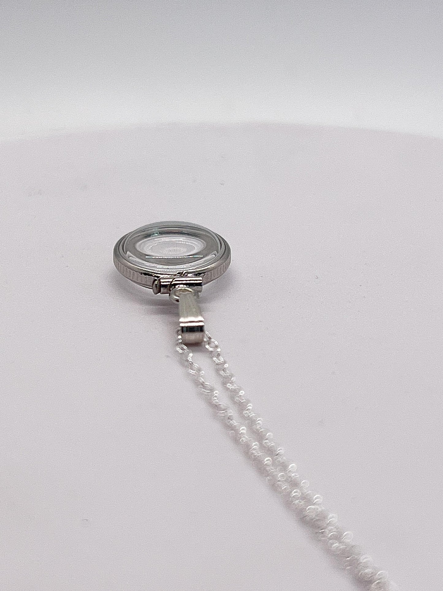 12.5mm Sterling Silver Shaker Locket for Tiny Keepsakes