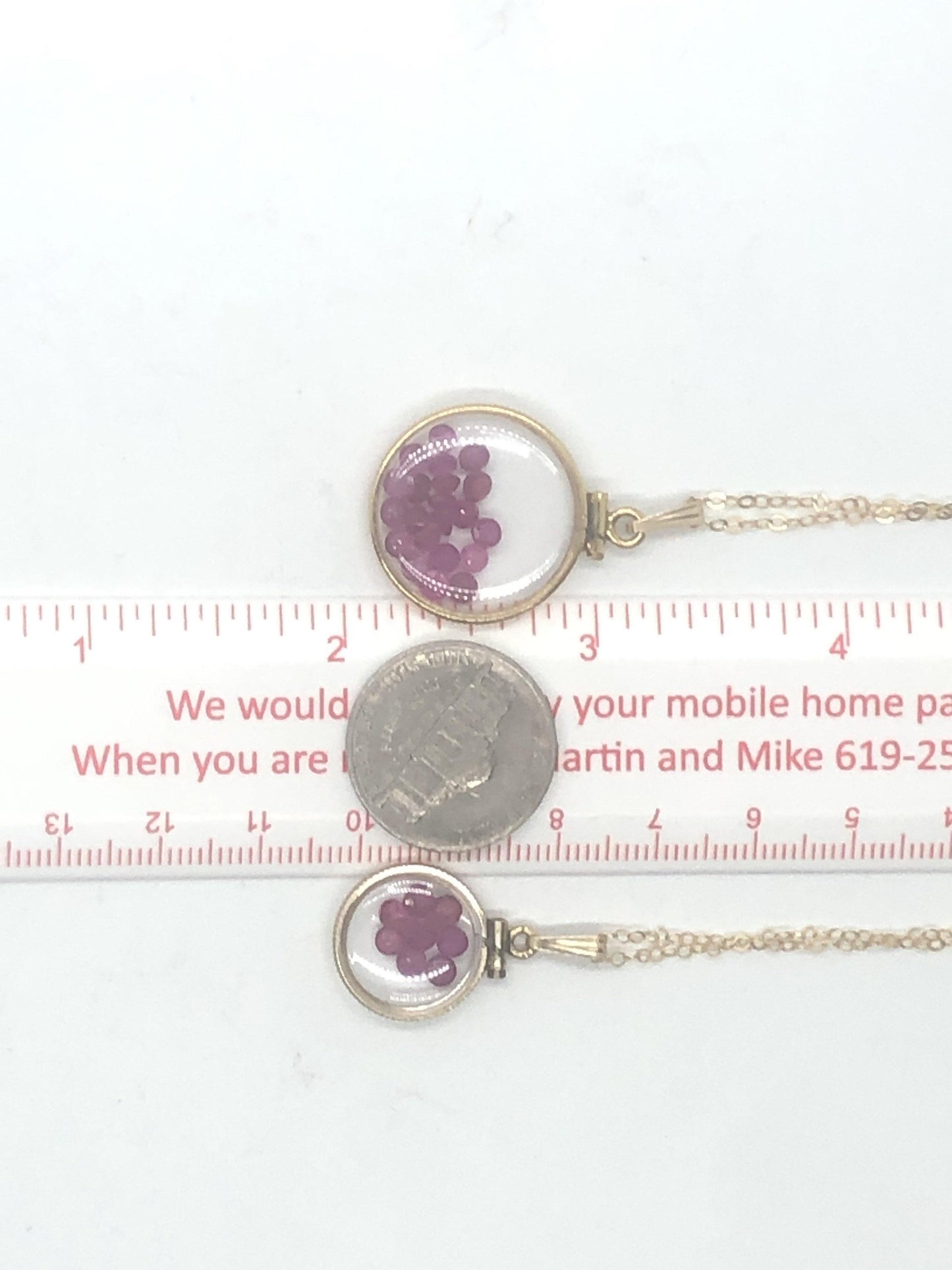 Vintage ruby shaker locket 12k gold filled, 50 year old new stock,  20mm or 15 mm july birthstone, gift for mother's day