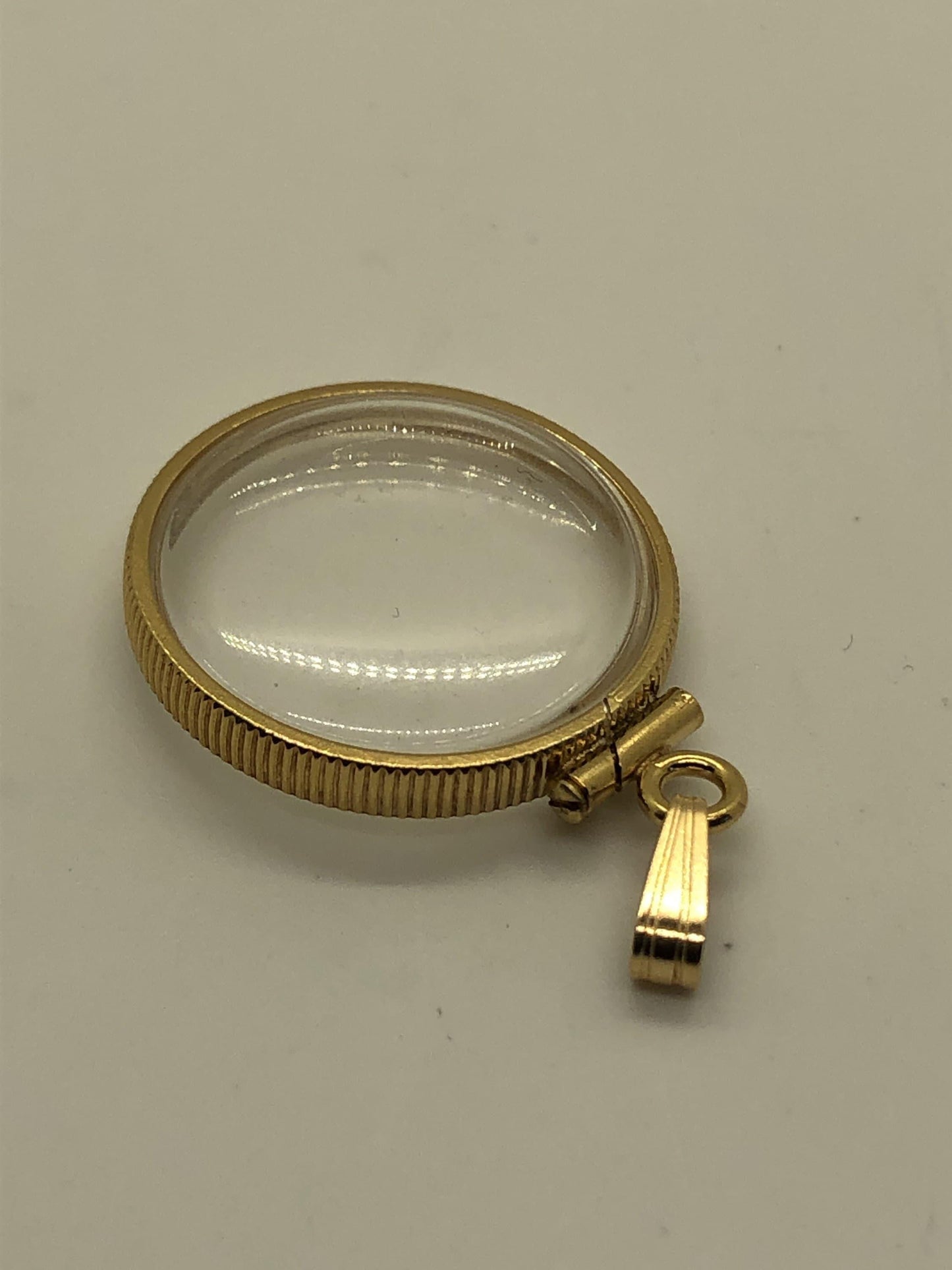 Empty customizable  20mm handmade 14k gold filled shaker locket necklace w/ free screwdriver waiting for your little treasures, gemstones