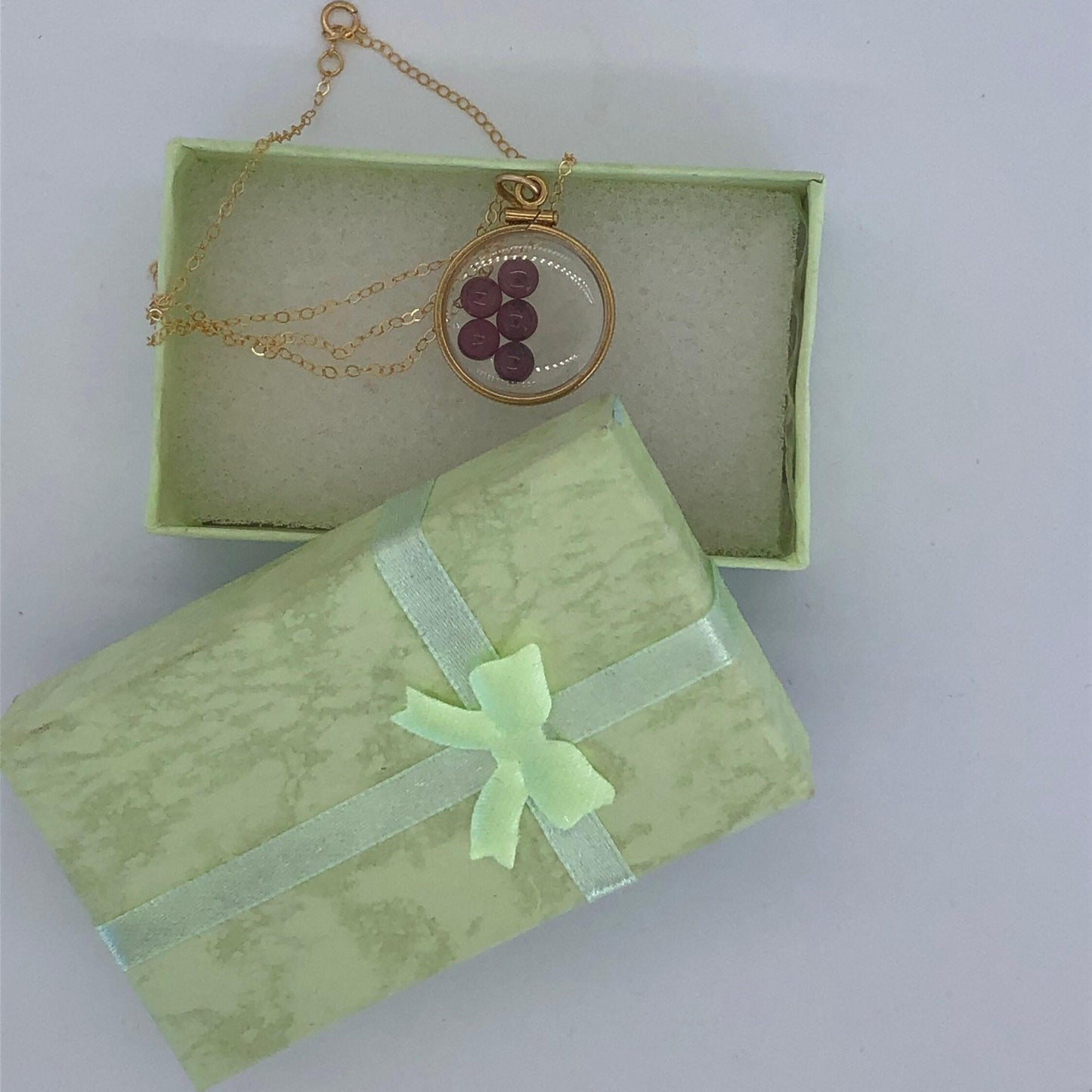Handmade red garnet shaker locket,14k gold filled shaker w/ 3.98 ctw natural gems, january birthstone customize one for your mom? ask me how