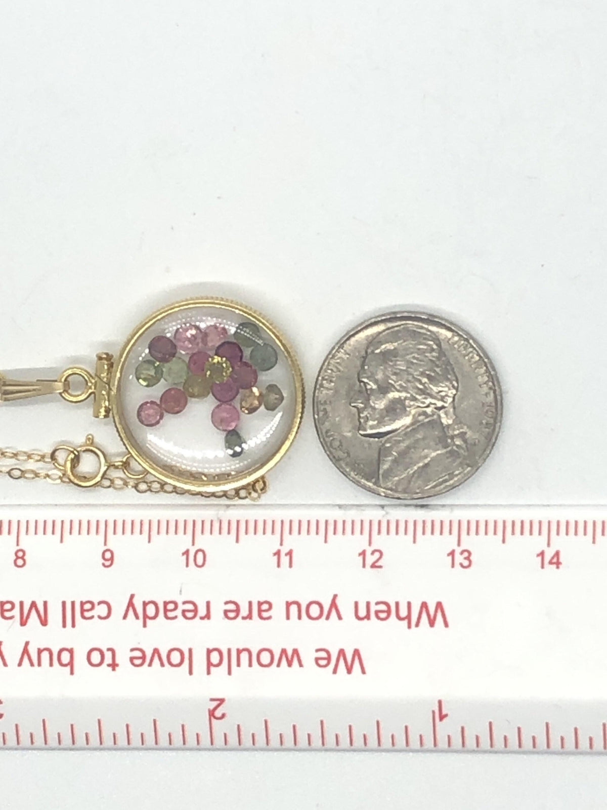 Handmade tourmaline shaker locket 14k gold filled or silver w/beautiful october birthstone, you can custom create a locket for mother’s day
