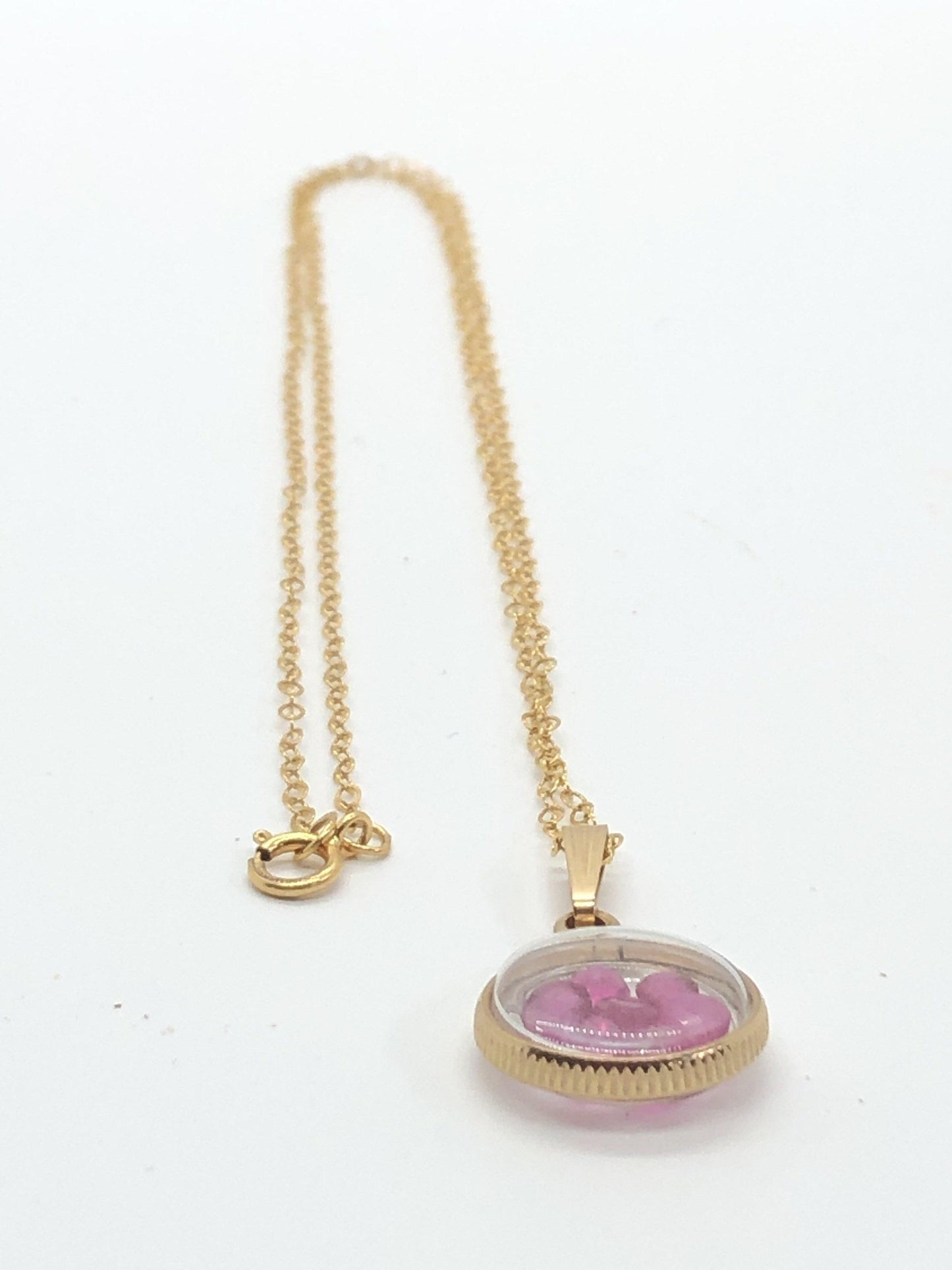 Handmade ruby shaker locket 14k gold filled or silver silver with beautiful july birthstone, 1.26 tcw