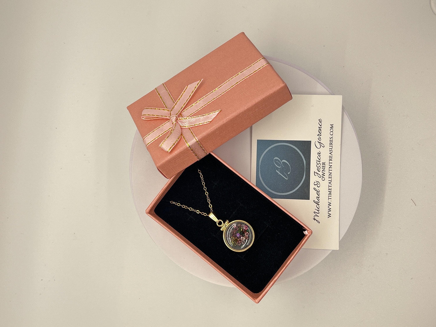 14k solid gold handmade dime sized ruby shaker locket with beautiful july birthstone, 1.95 tcw