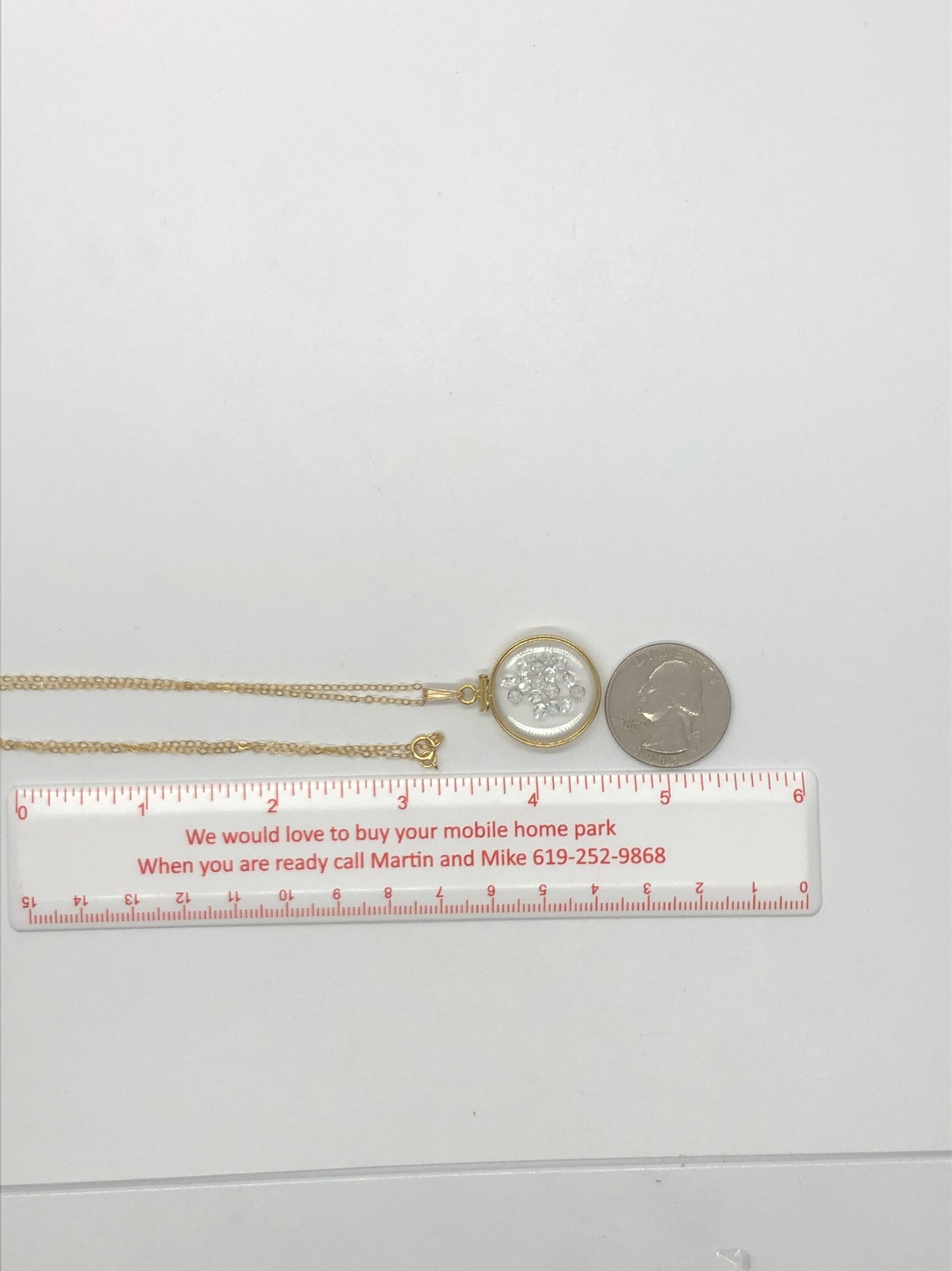 Handmade white topaz shaker locket 14k gold filled w/beautiful april birthstone,you can custom create one for mother’s day