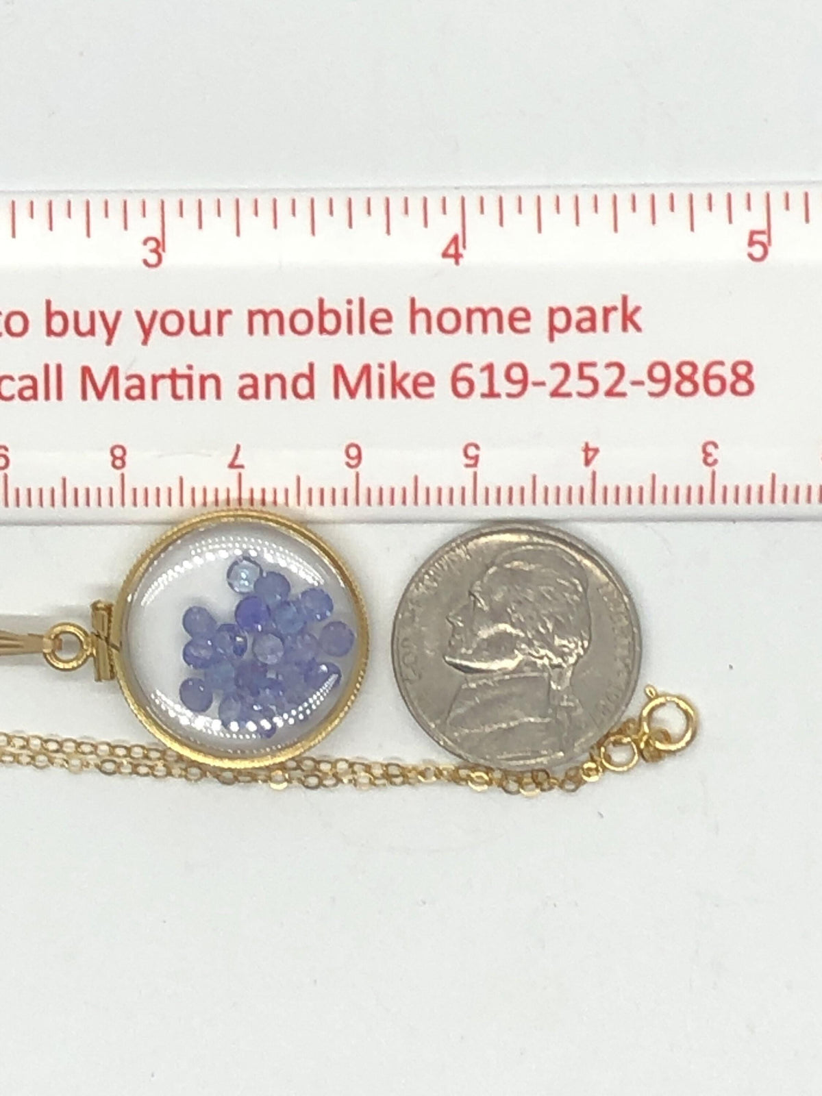 Handmade tanzanite shaker locket 14k gf or silver  with beautiful december birthstone, you can custom create a locket for mother’s day