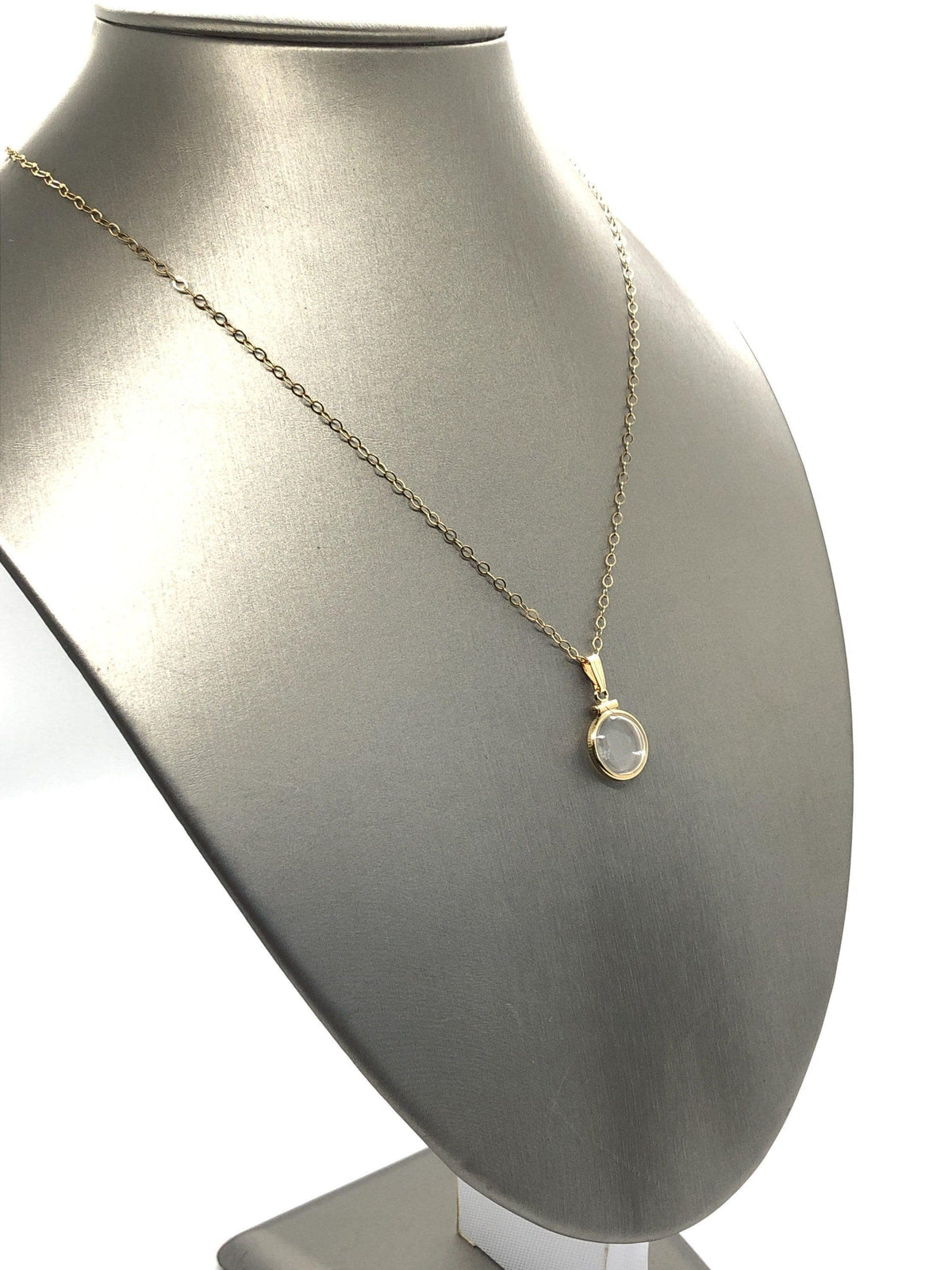12.5mm Solid 14K Gold Shaker Locket for Tiny Keepsakes