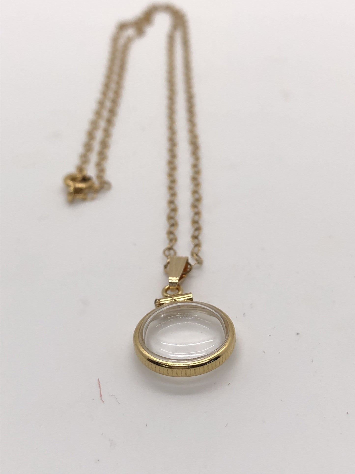 14k solid gold empty 12.5 mm Handmade shaker locket, FREE SCREWDRIVER INCLUDED , waiting for your small treasures